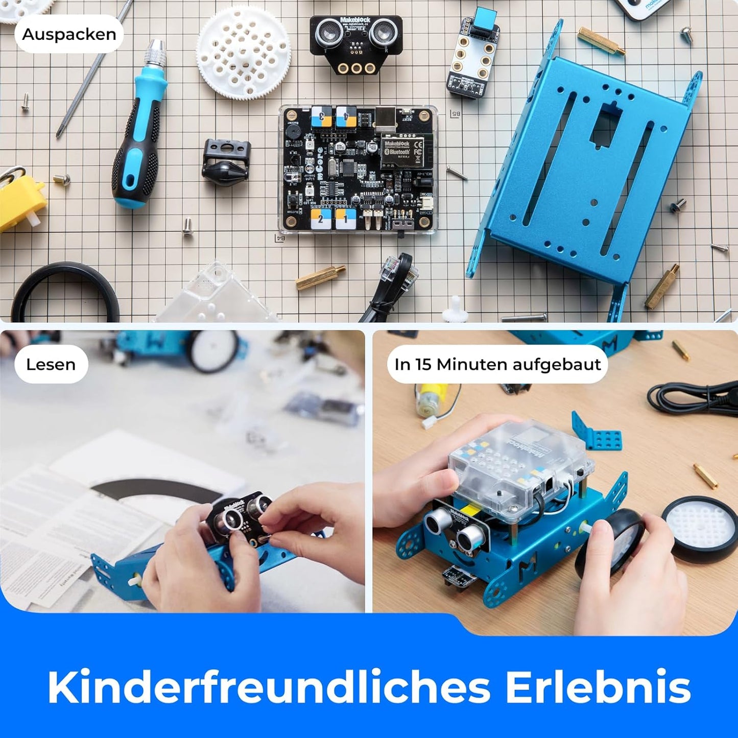 Programmierbarer Roboter mBot, Basic: