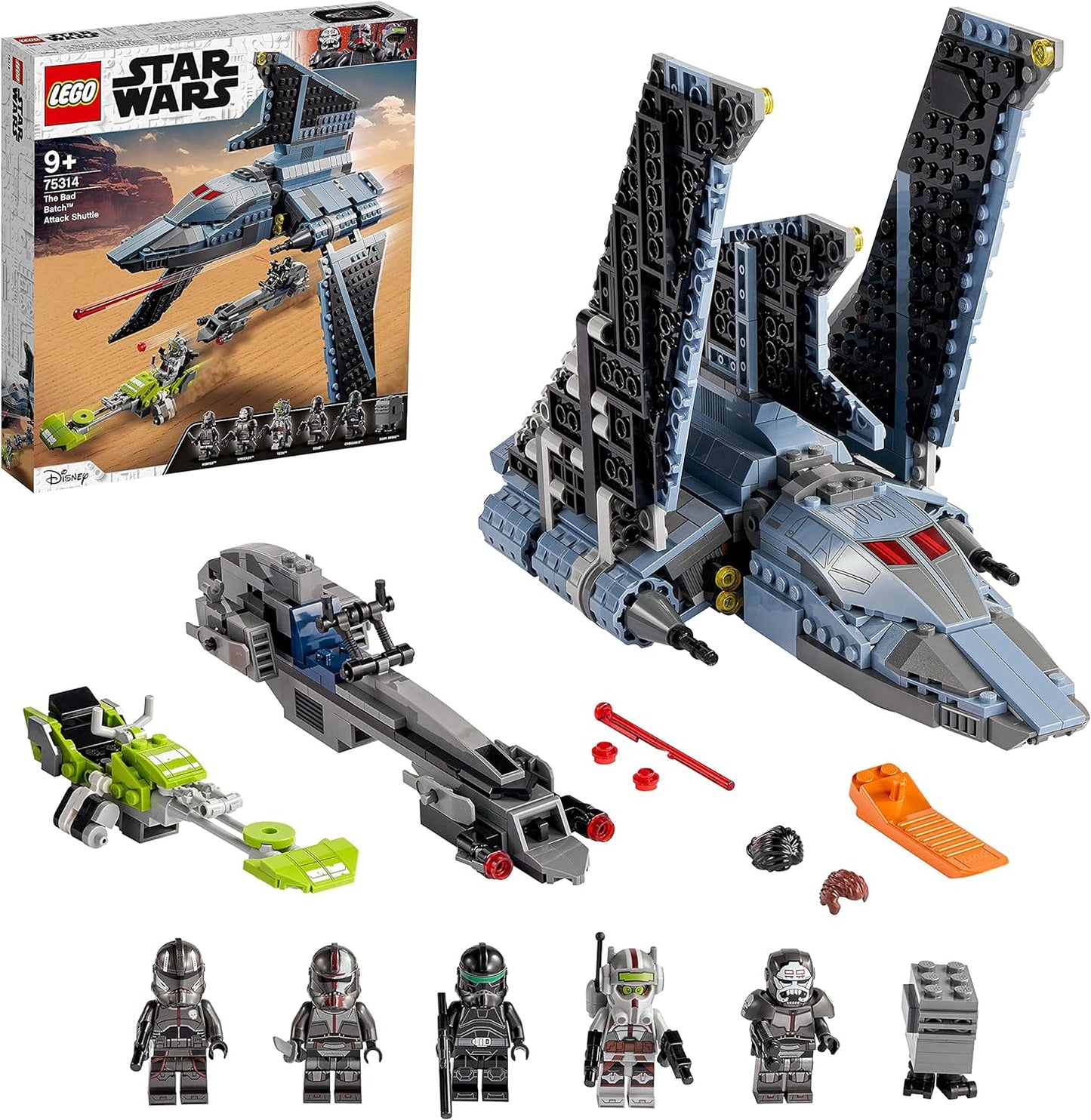 Star Wars Angriffsshuttle aus The Bad Batch
