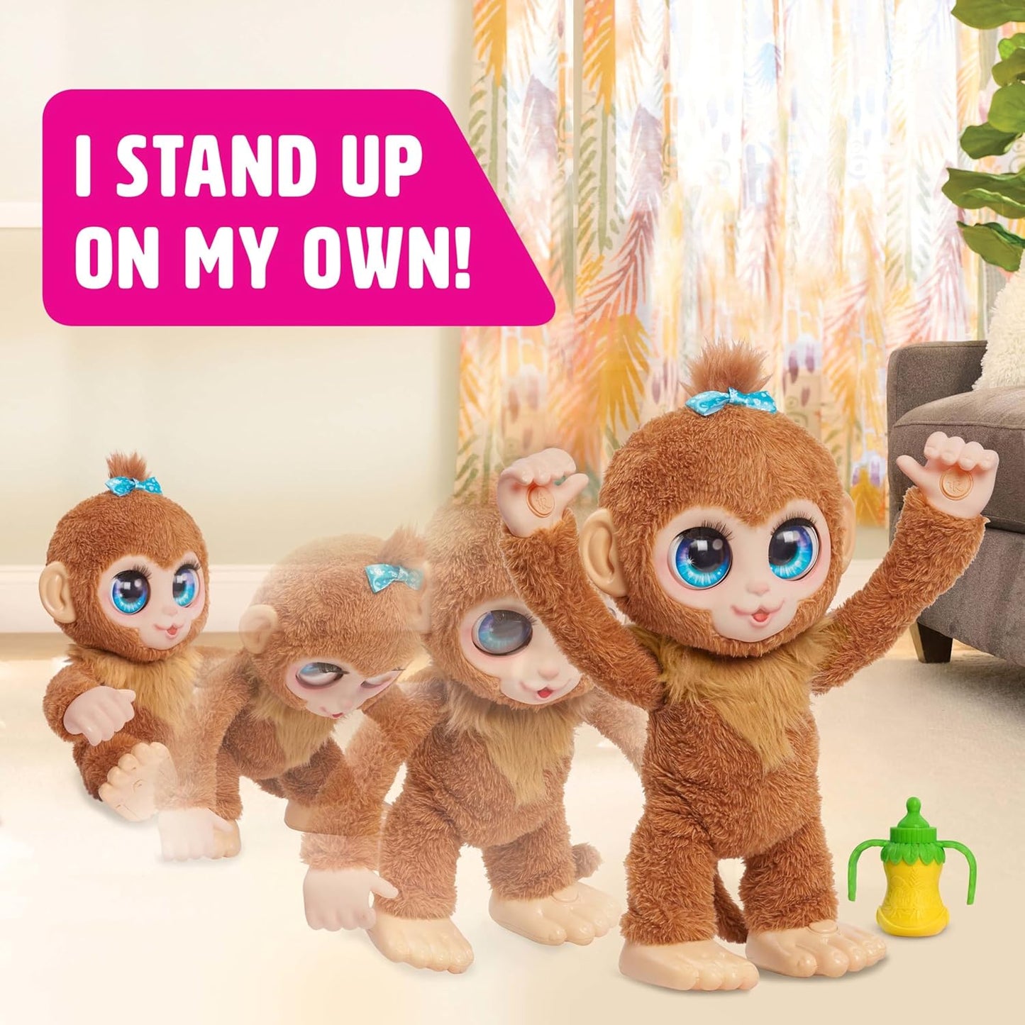 Peanut laufender Affe, Peanut the Monkey
