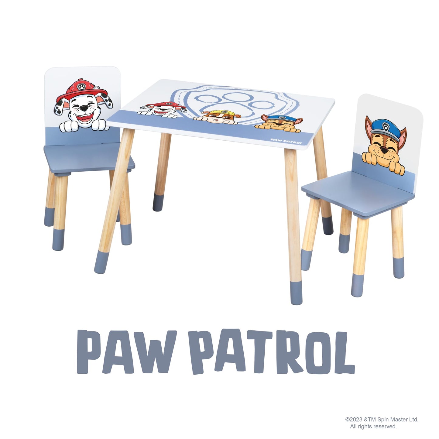 Kindersitzgruppe Paw Patrol, 3-teilig, Kindersitzgruppe