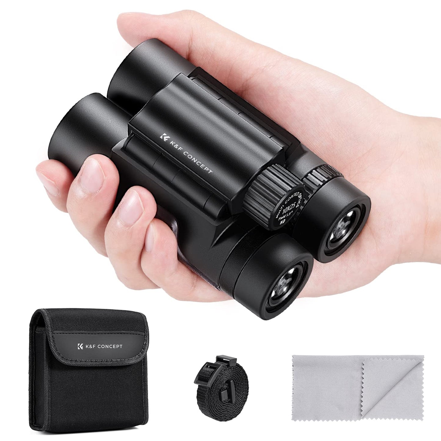 10x25 Kompaktfernglas für Outdoor-Abenteuer, 10x25 Kompakt