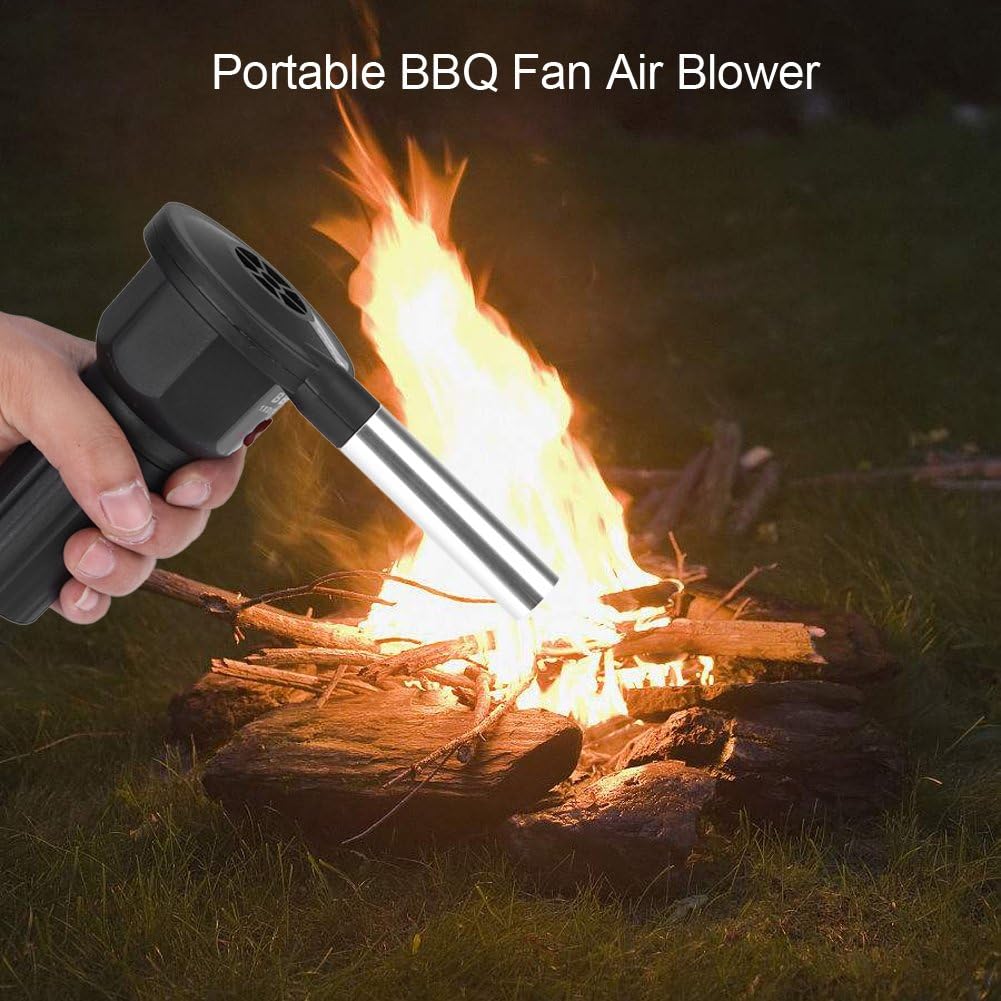 Tragbarer BBQ-Gebläse für Holzkohlegrill