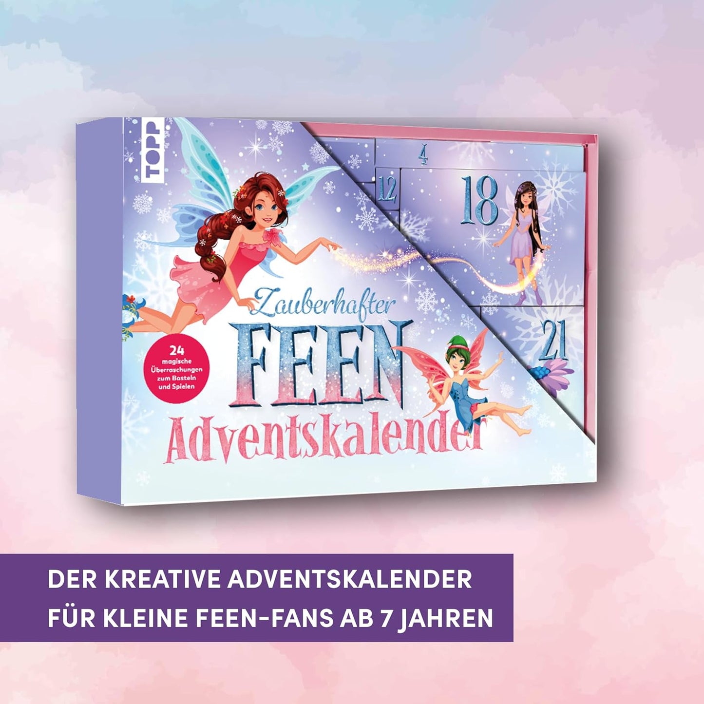 Feen-Adventskalender mit 24 Überraschungen