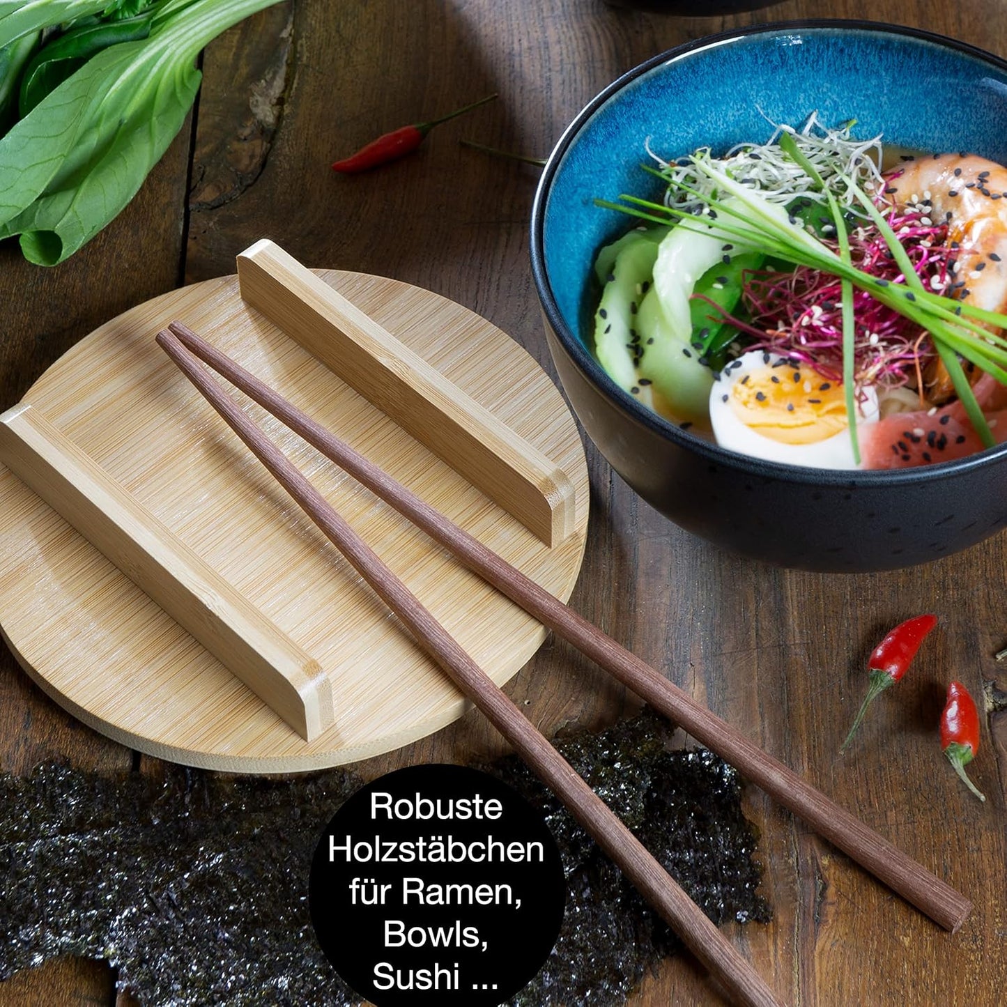 Ramen Schüssel Set, 2x Schale