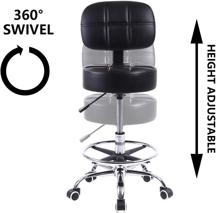Arbeitshocker, Schwarz