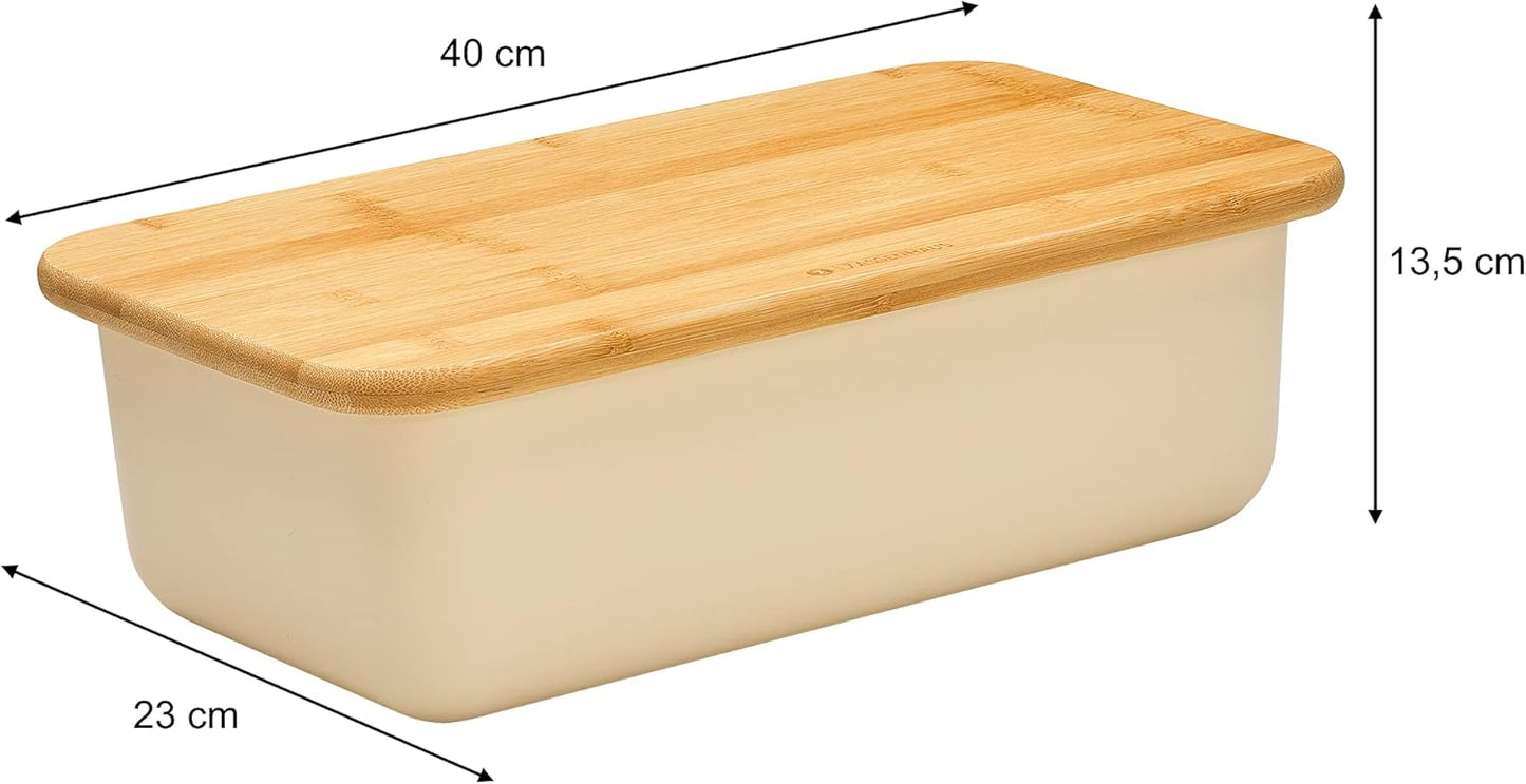 ‎ZA-65022 Brotkasten, Creme eckig