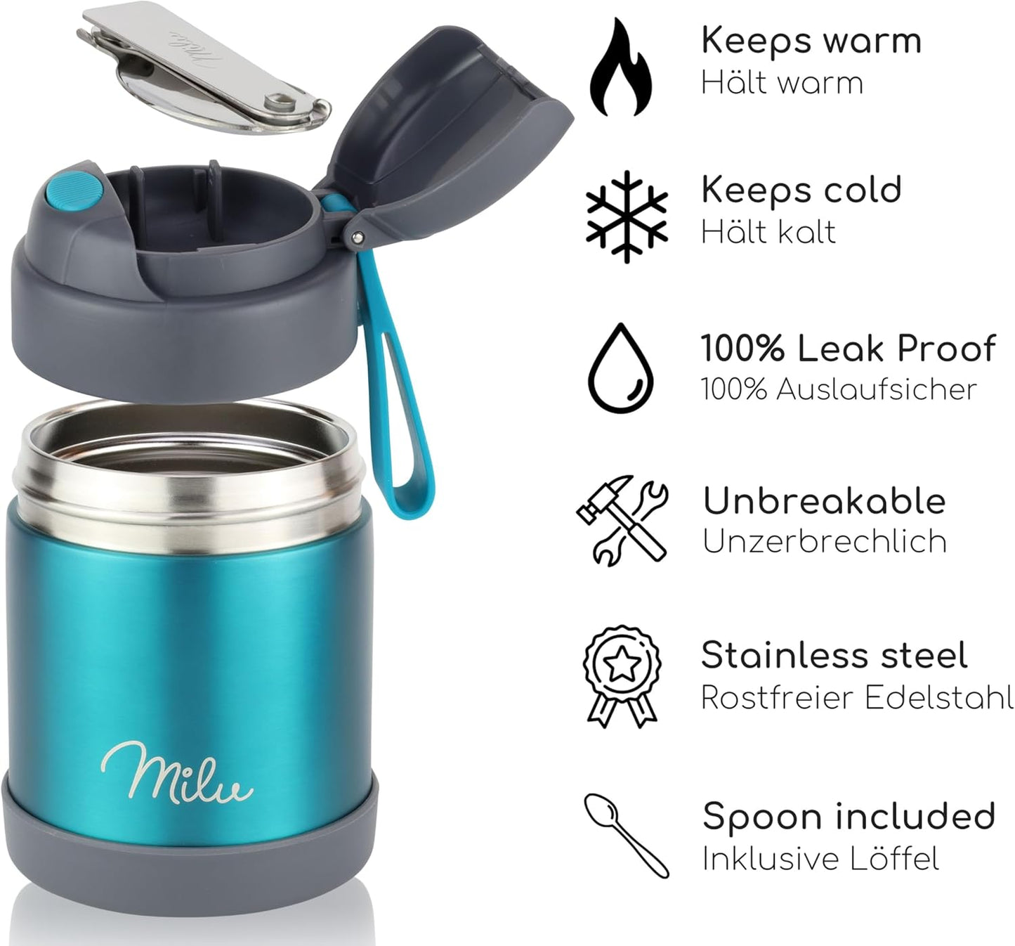 Thermobehälter, Grün 300 ml