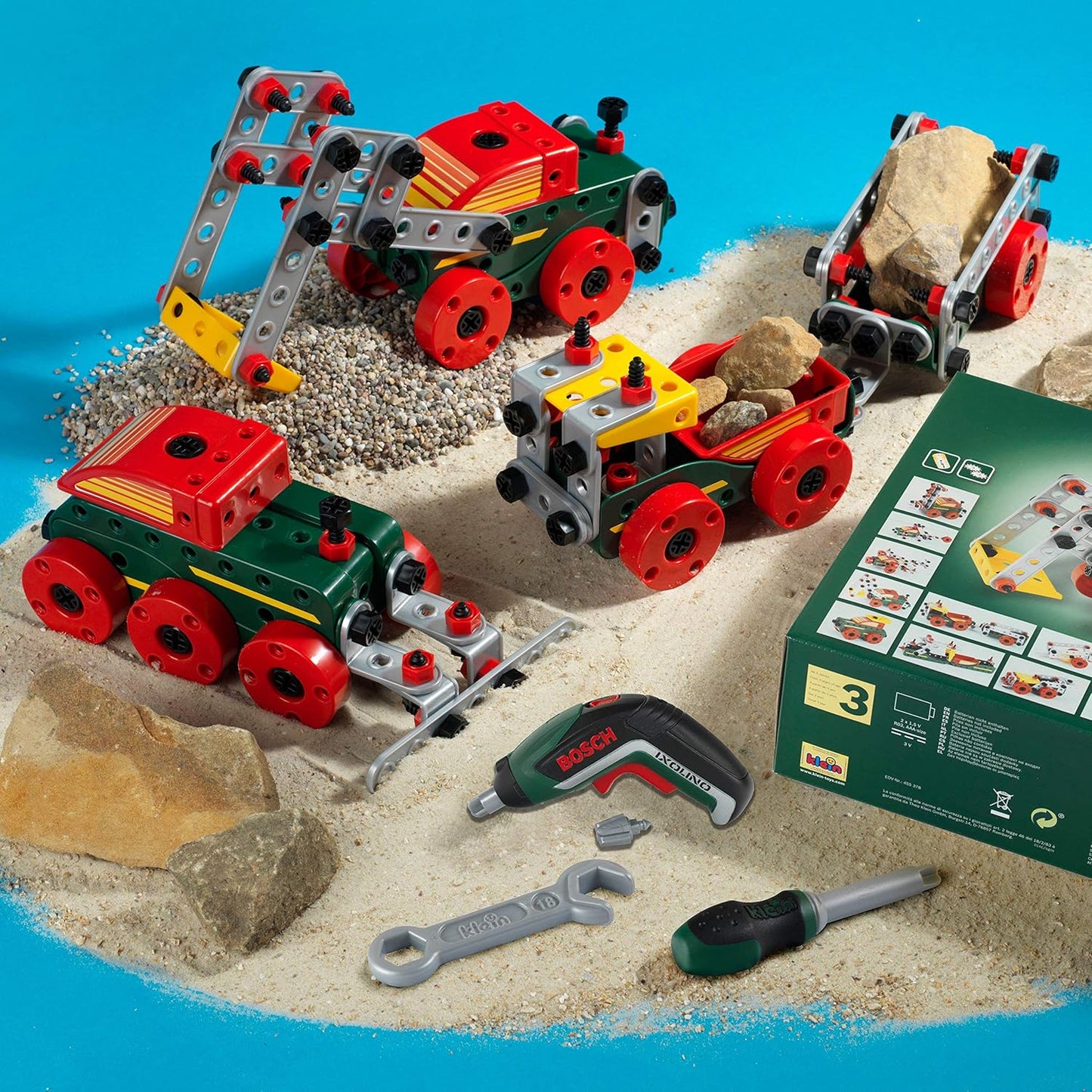 Multi-Tech Konstruktionsset mit Bosch Ixolino, Single