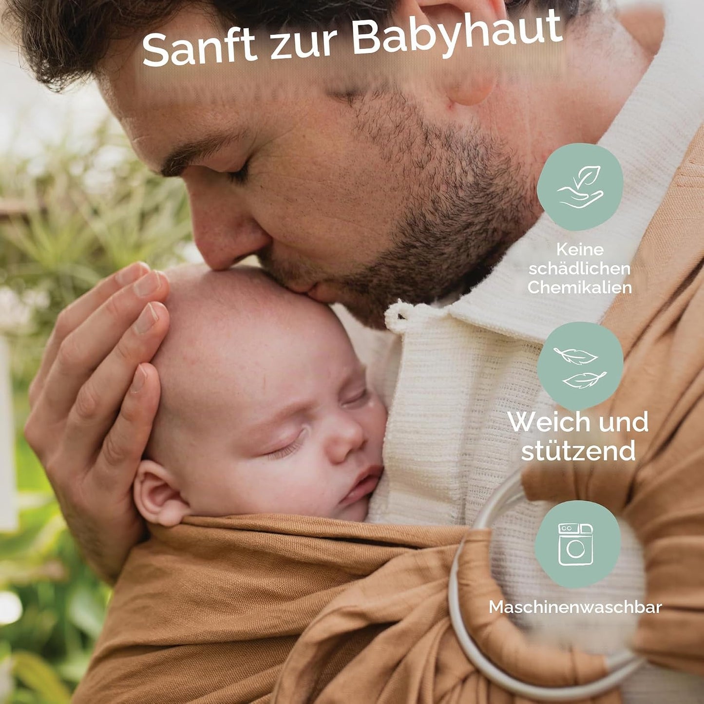 Ringschlinge Babytrage, Rye