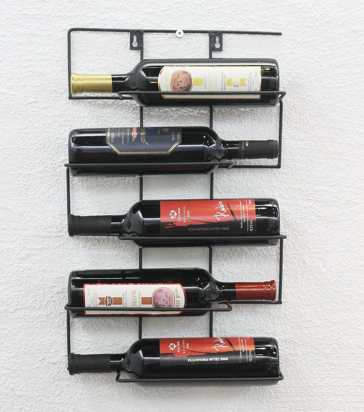 Weinregal für die Wand