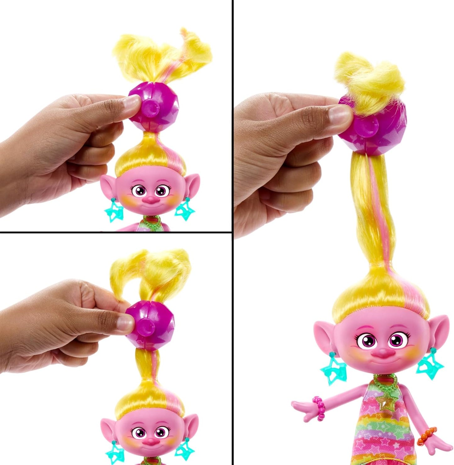 Trolls Viva Modepuppe mit Haar- und Modeaccessoires, Viva