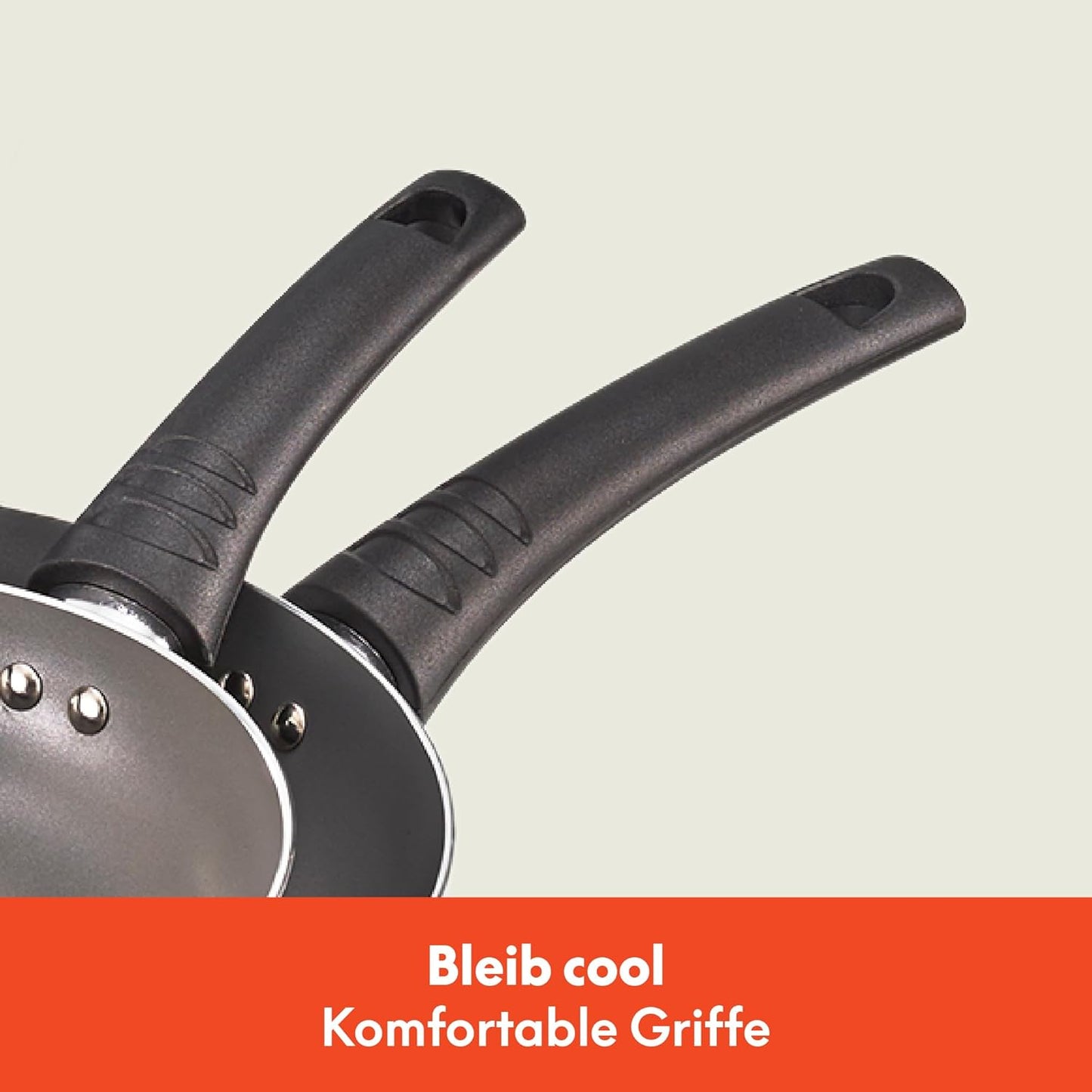 Antihaft-Kochgeschirr-Set, 21 Piece Set Schwarz
