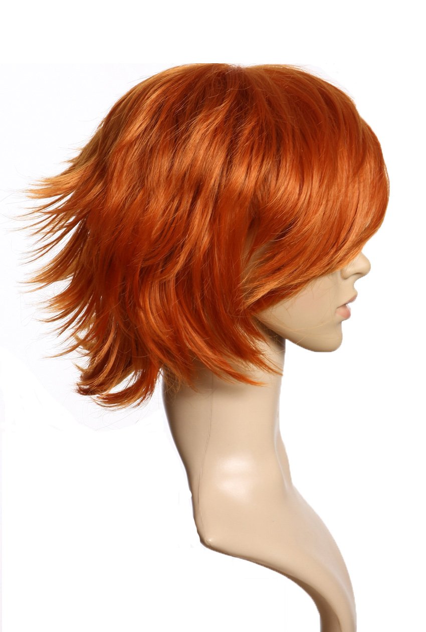Kurzhaarperücke C178, orange