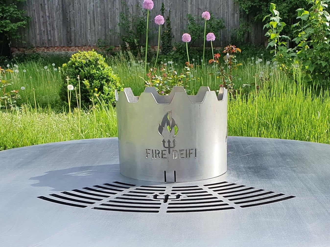 Grillaufsatz für Grillplatte (⌀20 cm), Wokaufsatz ⌀20 cm
