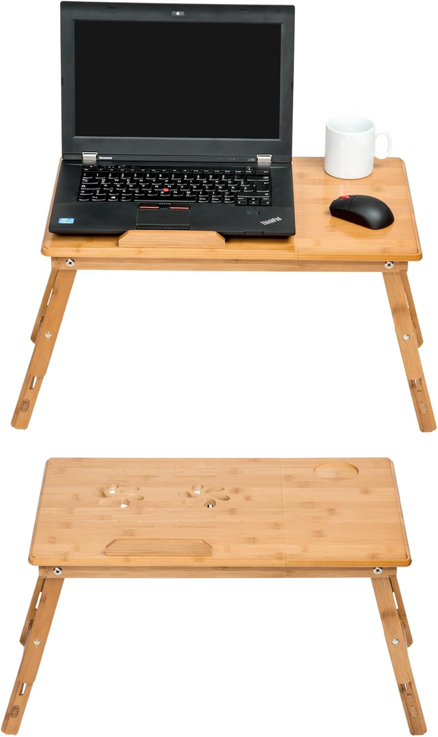 Laptoptisch, 55x35cm mit Schublade | Nr. 401653