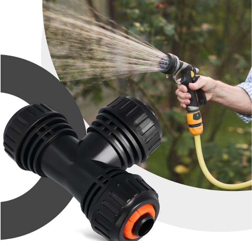 2-teiliges Gartenschlauch-Anschluss-Set, 1/2" - 2 Stück