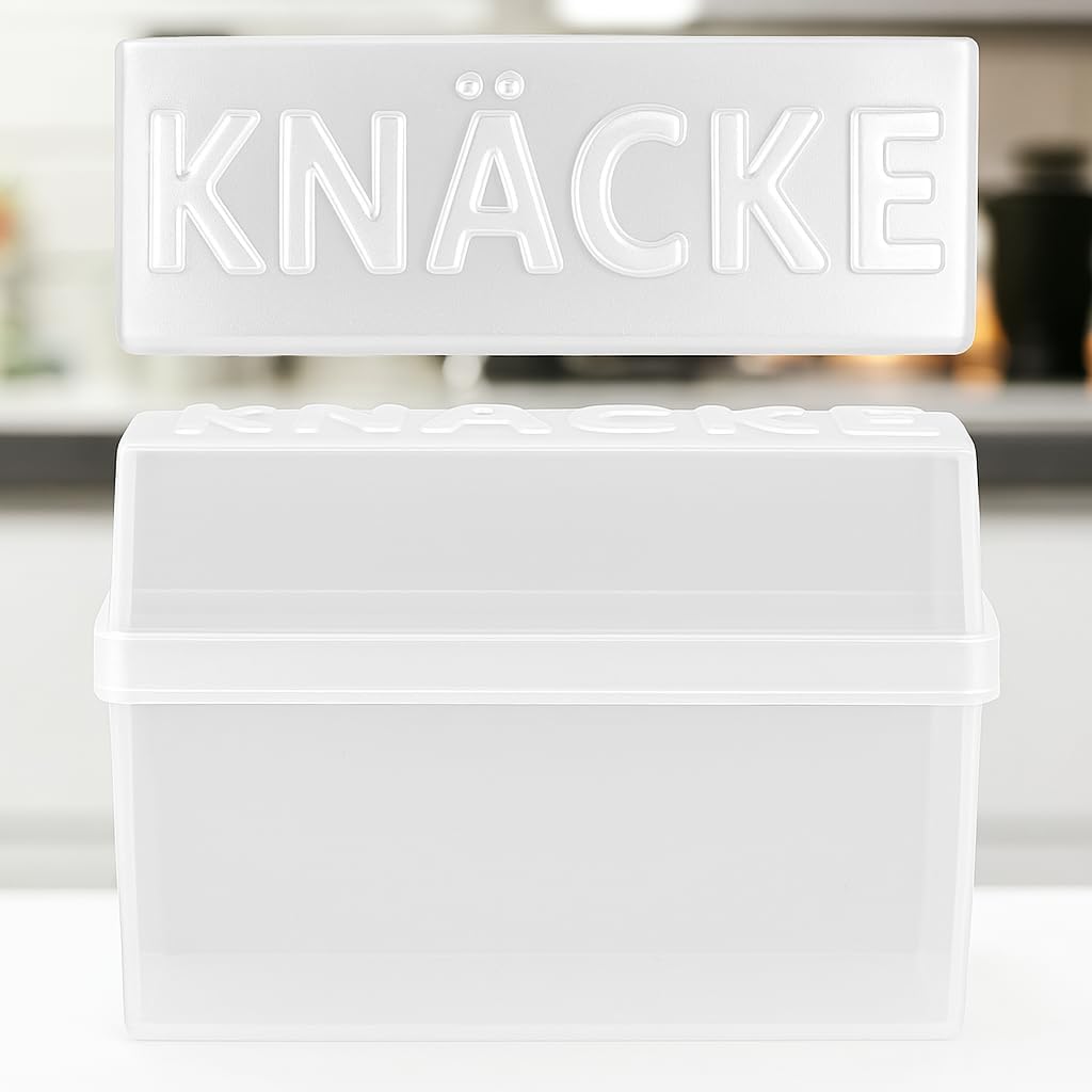 2er-Set Knäckebrot-Aufbewahrungsbox, 2 Stück - Mix