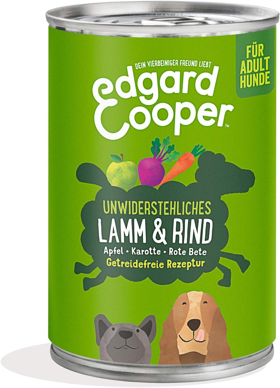 Hundefutter nass, Lamm/Rind