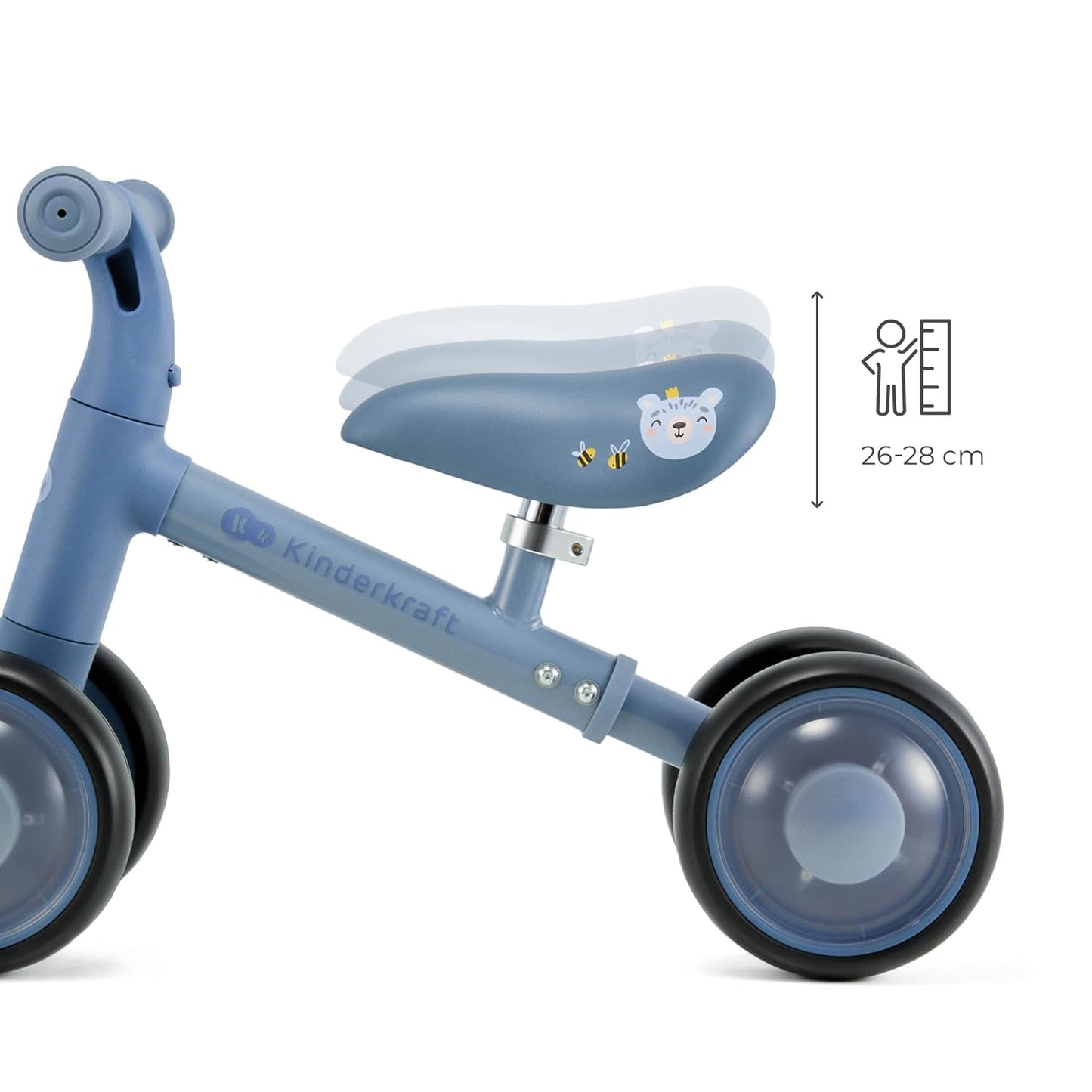 Mini balance bike Cutie Flash Blue, CUTIE FLASH Blue