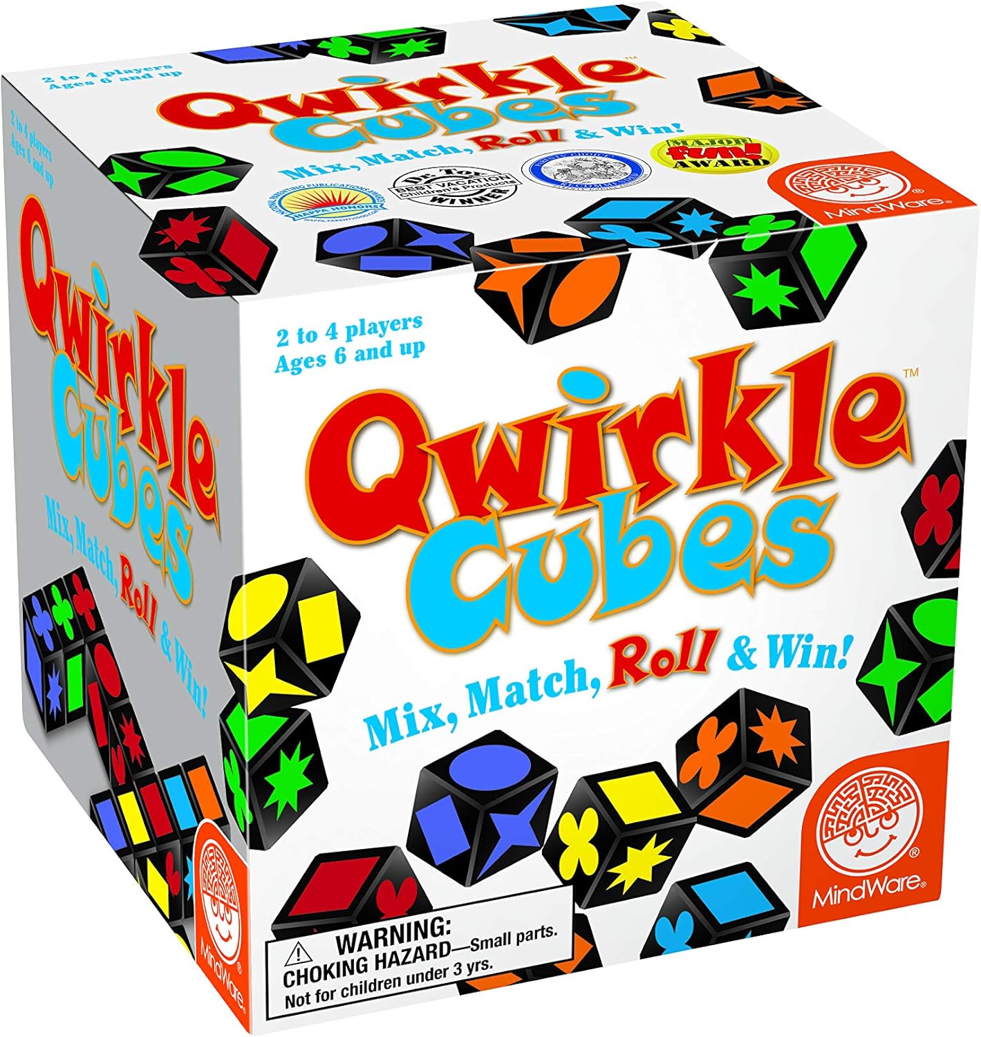 Qwirkle Cubes Mini-Spiel, Qwirkle Würfel