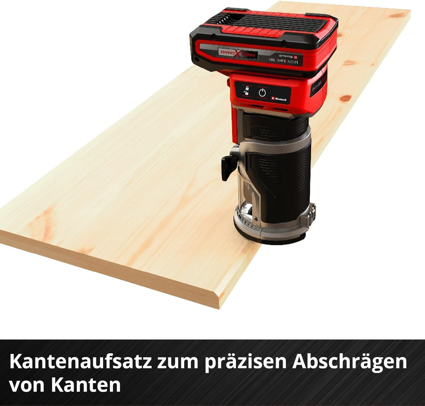 Akku-Kantenfräse TP-ET 18 Li BL-Solo (ohne Akku), ohne Akku und Ladegerät Akku-Kantenfräse ohne Zubehör