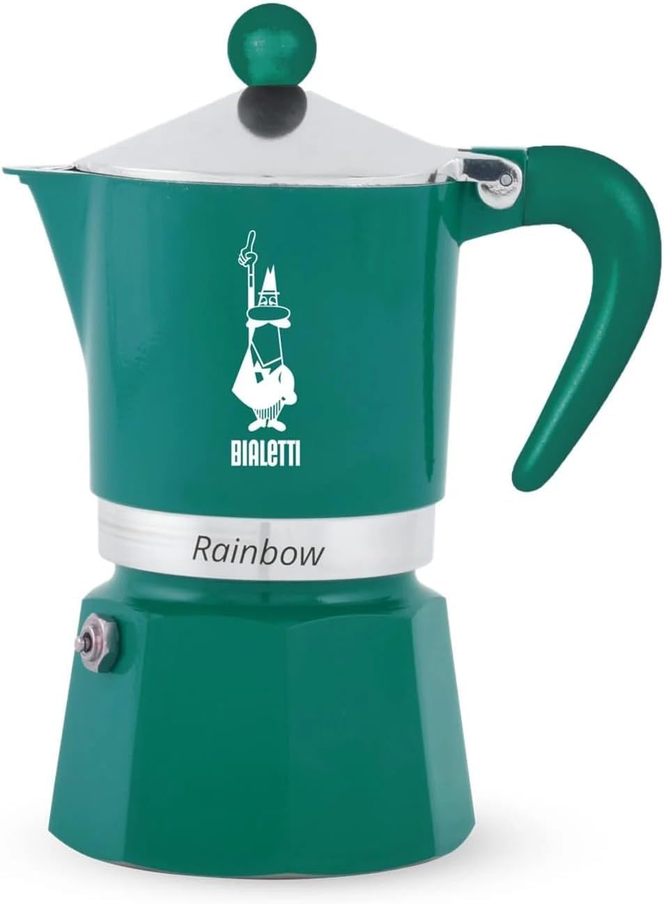 Rainbow Moka-Kanne, Espressomaschine, 3 Tassen