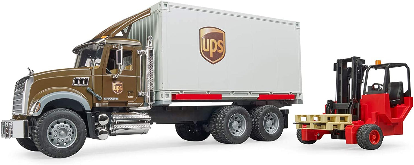 Mack Granite UPS Logistik-LKW, Modellfahrzeug