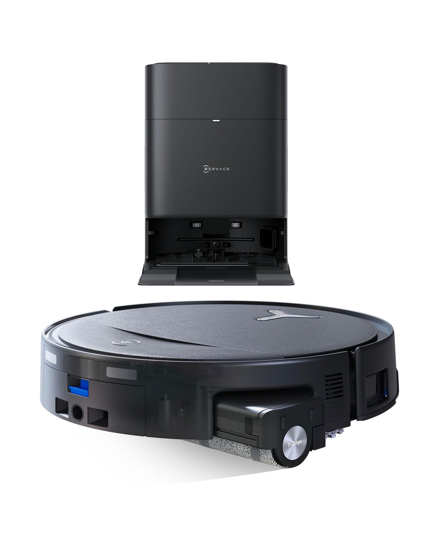 Deebot T80S Saugroboter mit Wischfunktion, T80S OMNI Schwarz