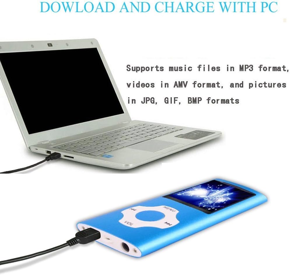 Mediaplayer, Blau