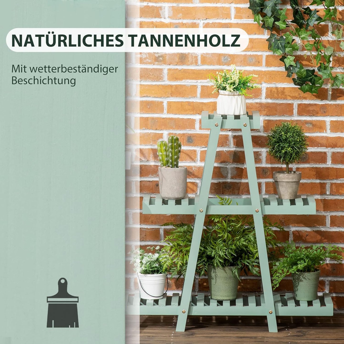 Pflanzenständer mit 3 Stufen