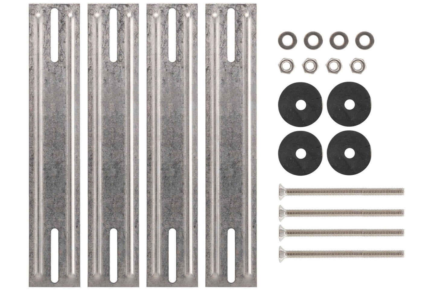 BK Zaun-Kit 3825 Ni SB Montage-Kit für Zaunbriefkästen