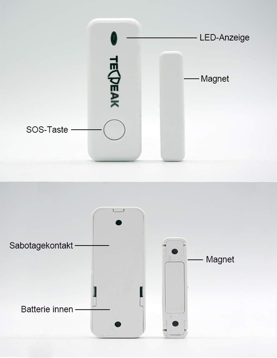 GSM/WiFi Alarmanlagen Komplettsystem, A4-os