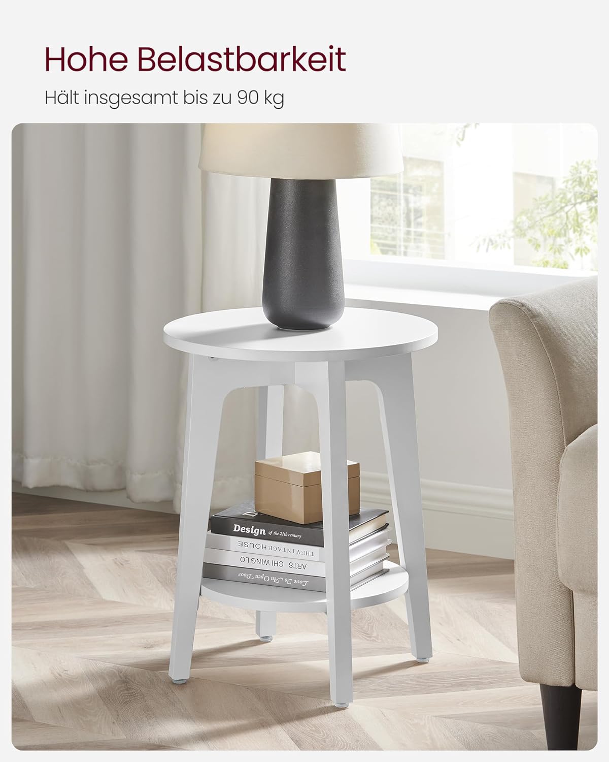 Sofatisch, Weiss