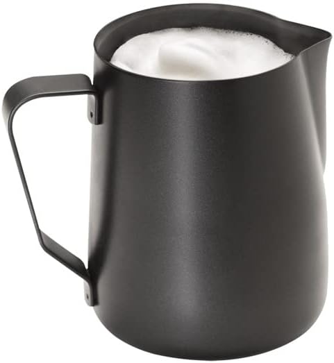Barista Set mit Milchkännchen & Thermometer, Milchkanne 0,8 Liter & Thermometer
