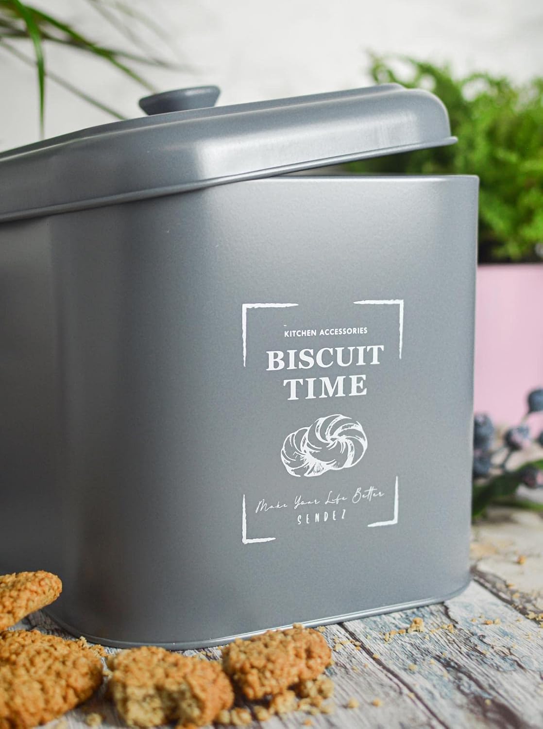 Metall-Aufbewahrungsdose Biscuit Time
