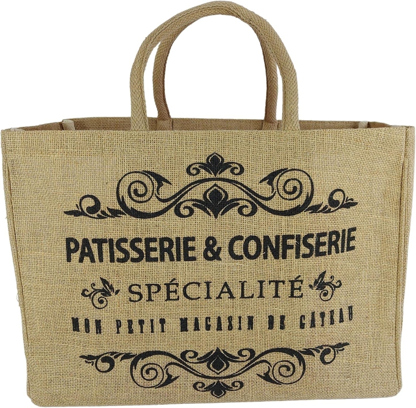 Jute Shopper - Einkaufstasche, Beige