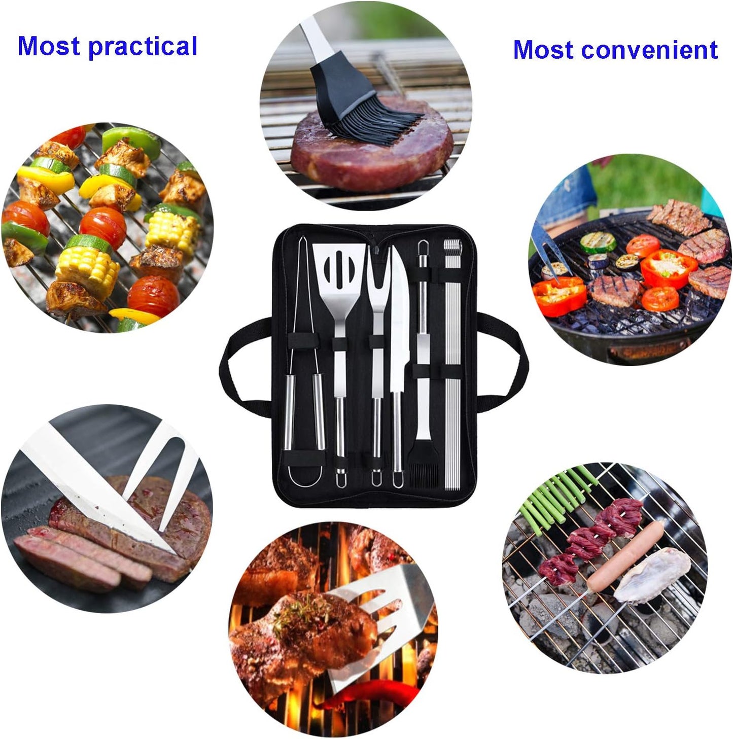 Grillwerkzeug-Set, 13pcs