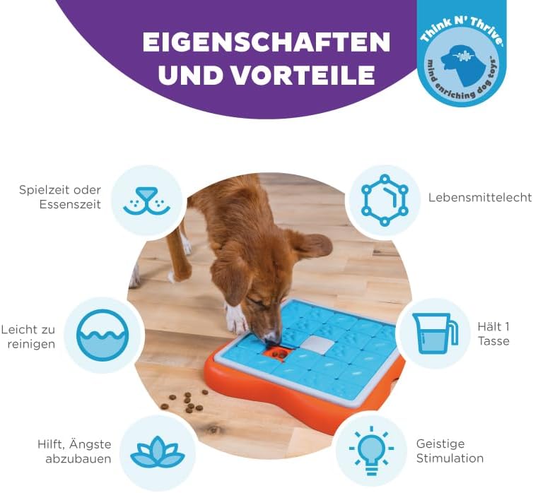 Challenge Slider Hundespielzeug-Puzzle, Challenge Slider Level 3 (Fortgeschritten)