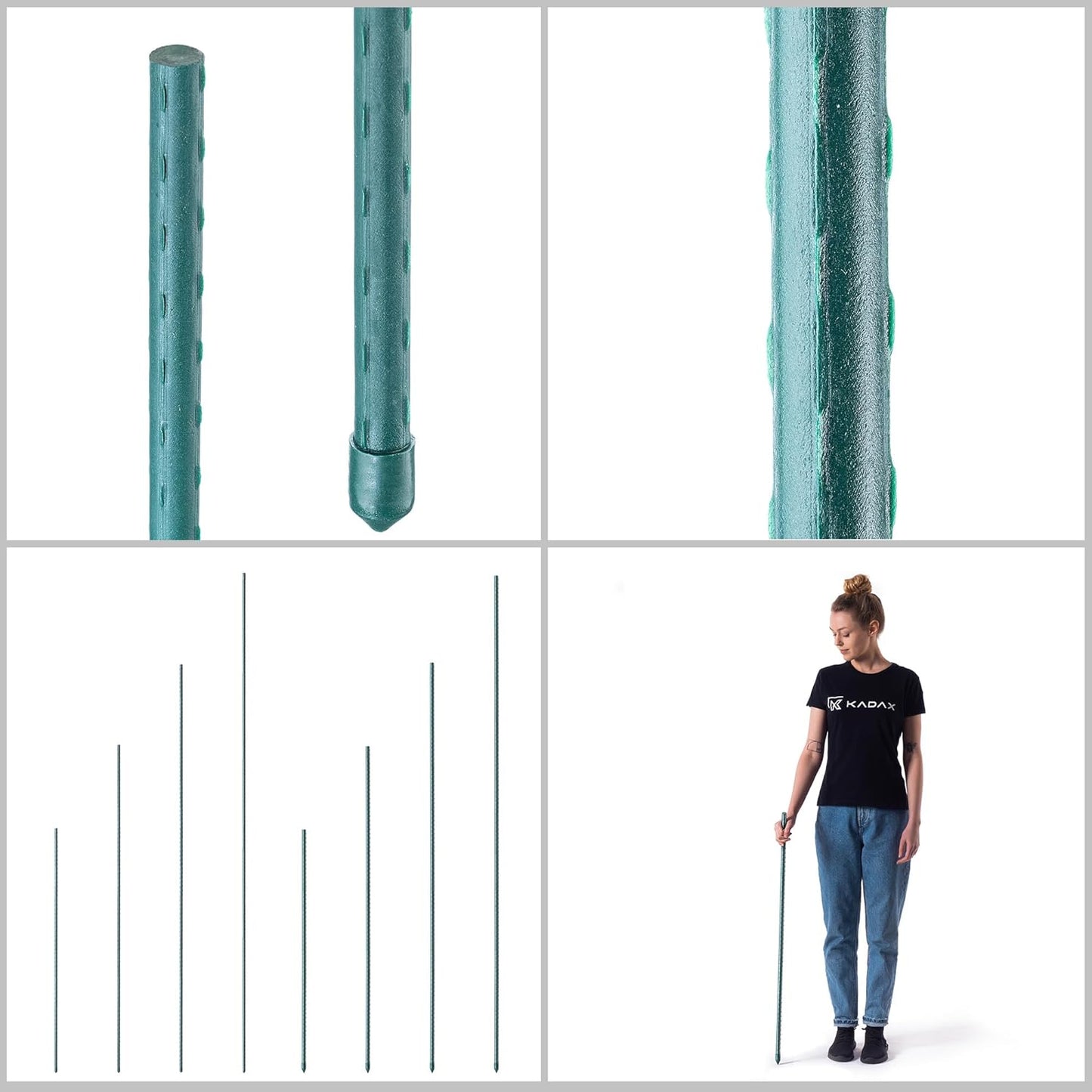 10er-Set Pflanzstäbe (90 cm x 11 mm), 10 90cm x 11mm 10er set