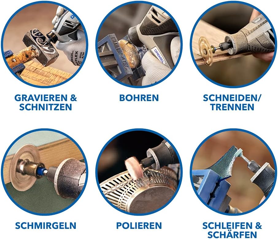 Rotationswerkzeug 4250, Dremel 4250 35 Zubehöre