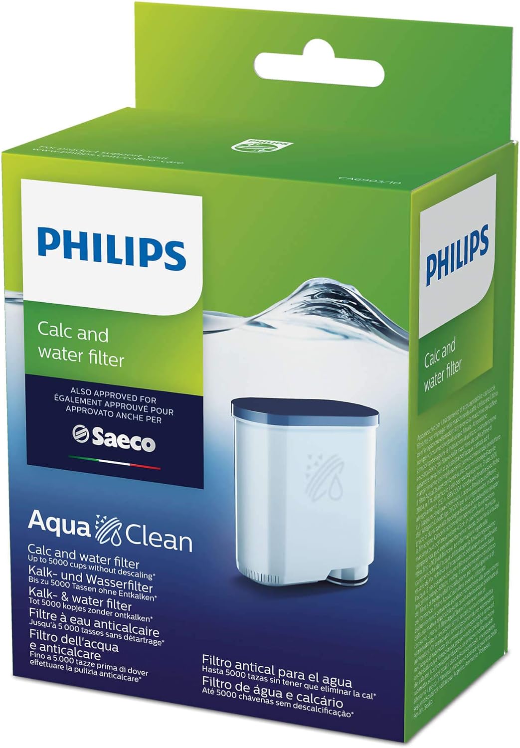 AquaClean Kalk- und Wasserfilter-Set (2 Stück)