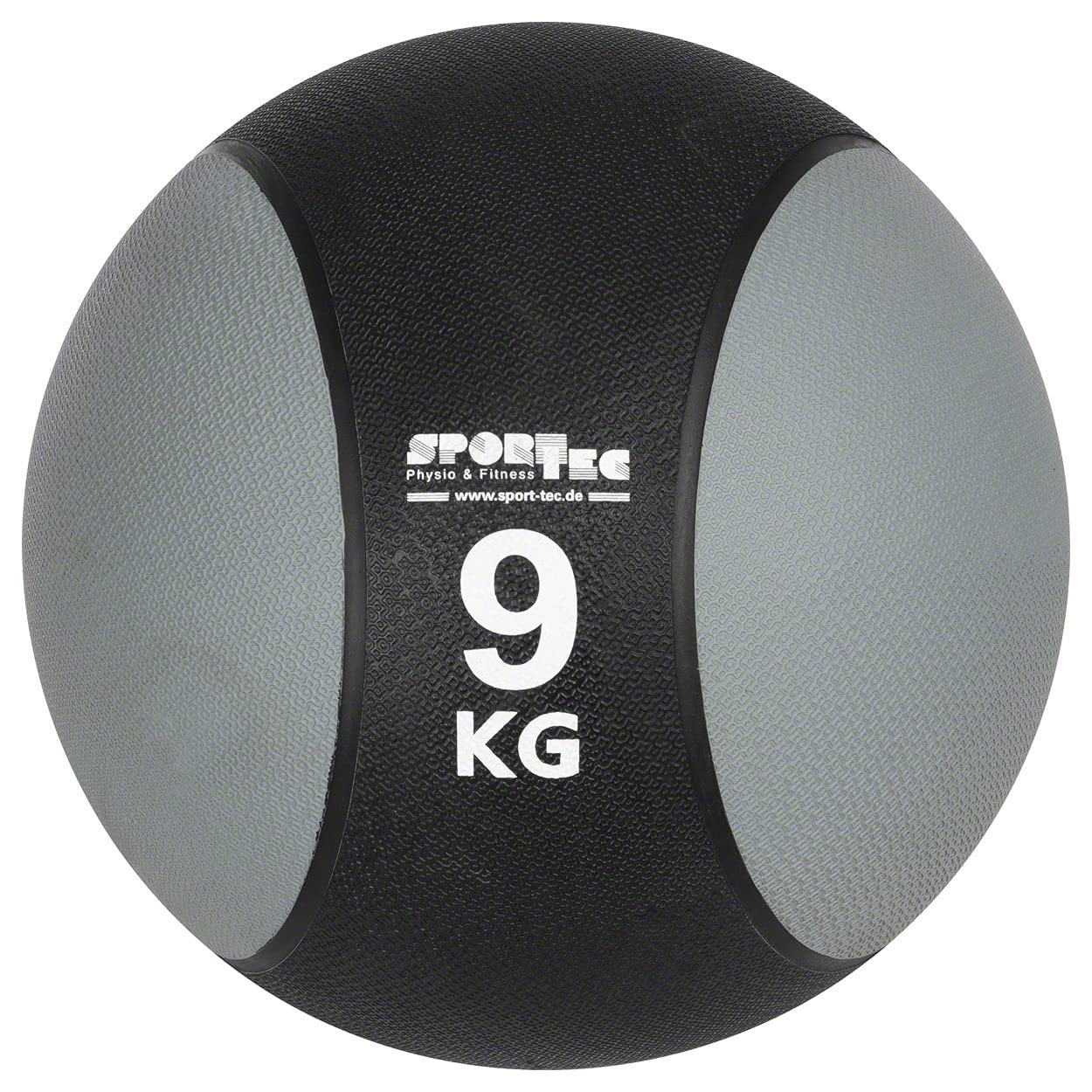 Medizinball Trainingsball 9 kg, 9 kg / grau