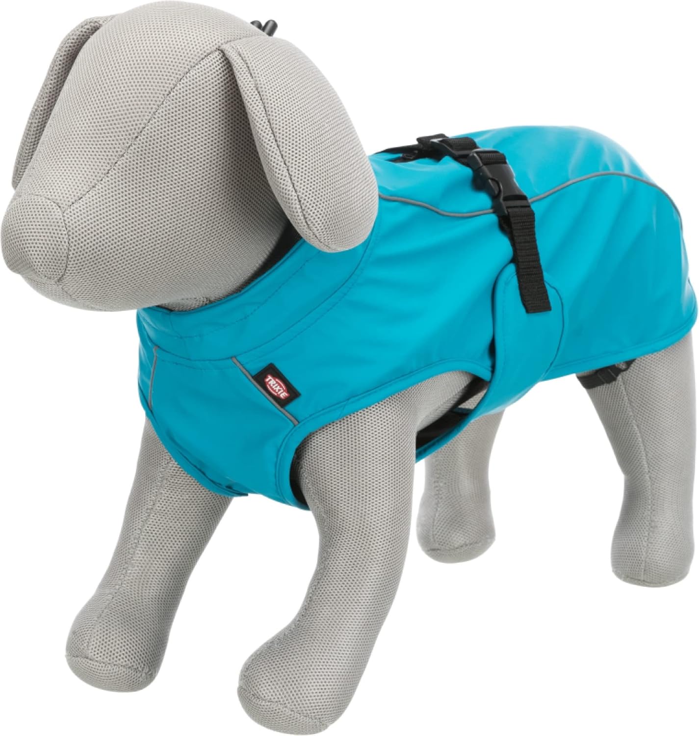 Regenmantel Vimy für Hunde, Türkis M