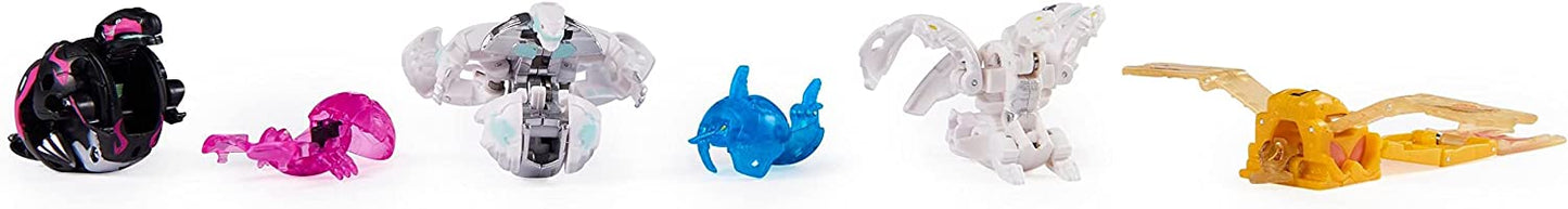 Bakugan Evolutions Battle Strike 6er-Pack, Geschicklichkeitsspiel, Mehrfarbig