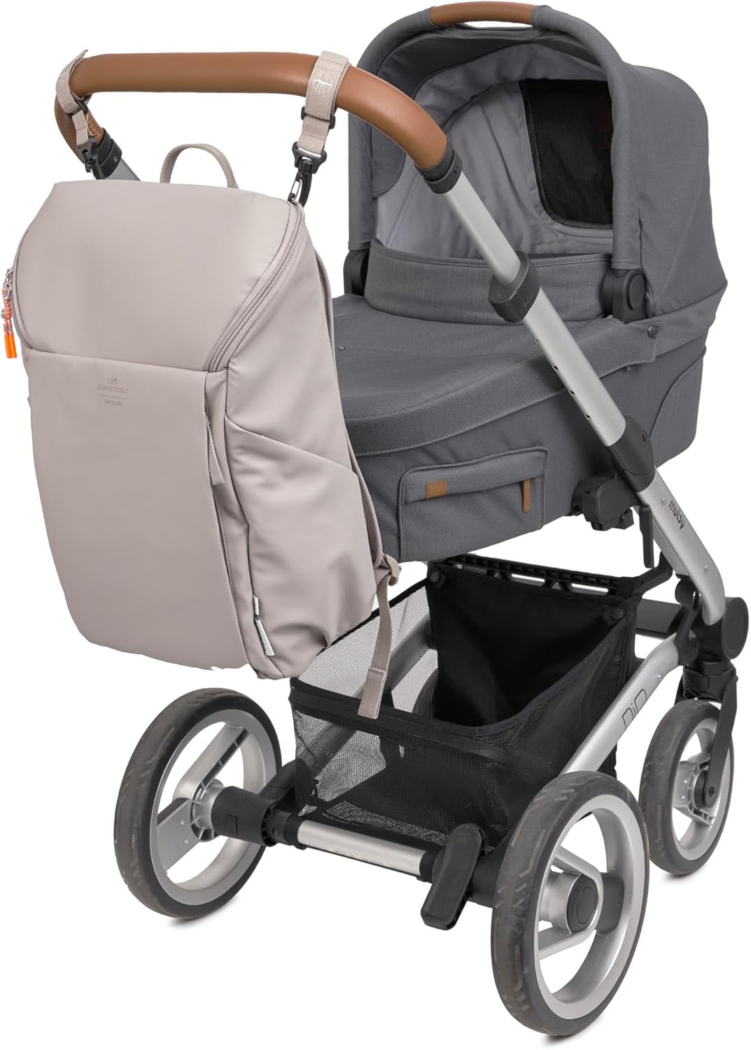 Wickelrucksack Slender Up, Beige