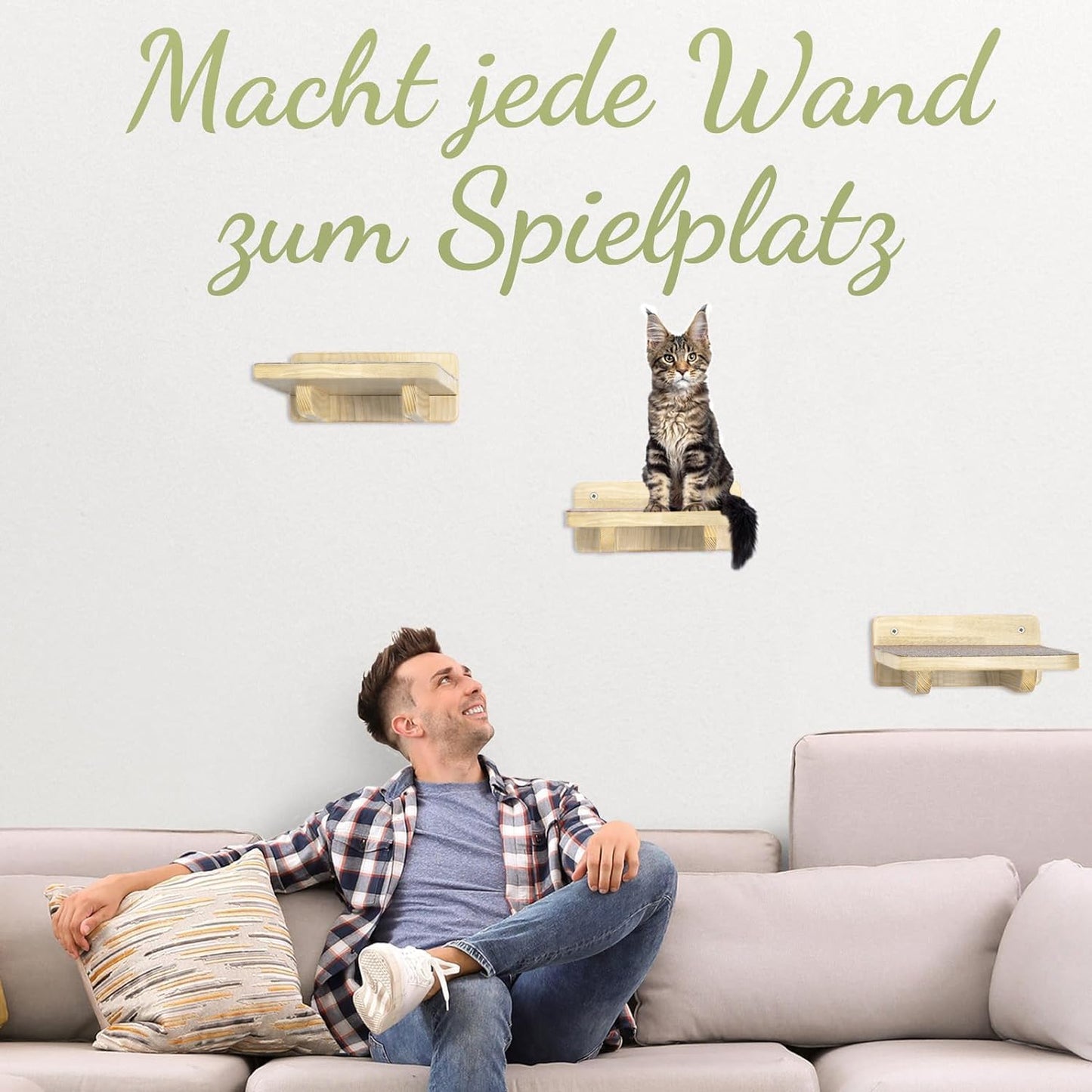 Katzentreppen 3er-Set, Katzentreppen 3er Set