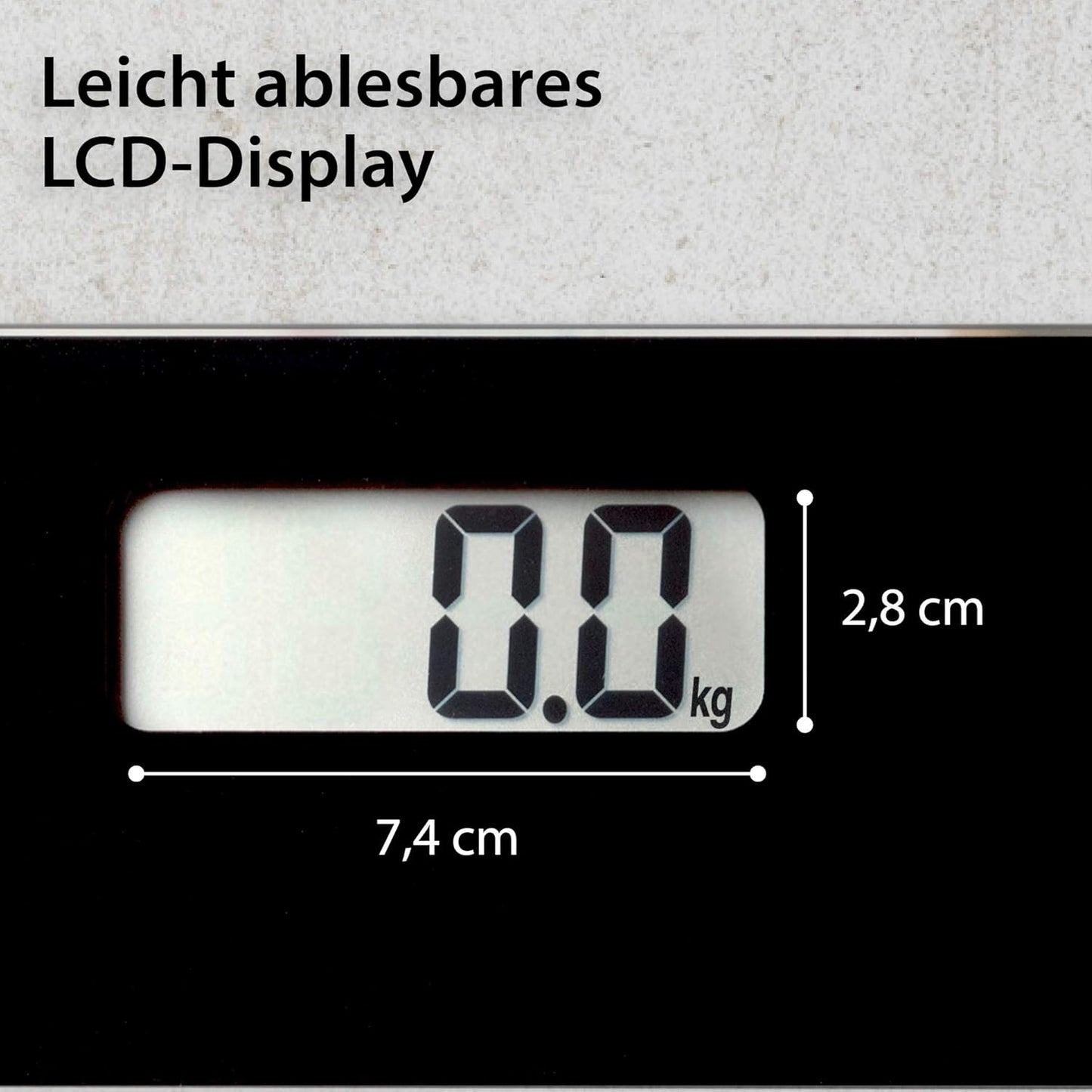 Digitale Personenwaage BE 1722 Ylvie (bis 180 kg)