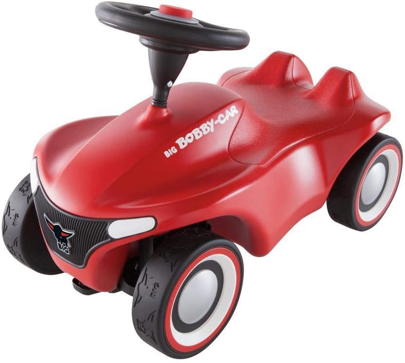 Bobbycar Neo mit Flüsterreifen, Rot