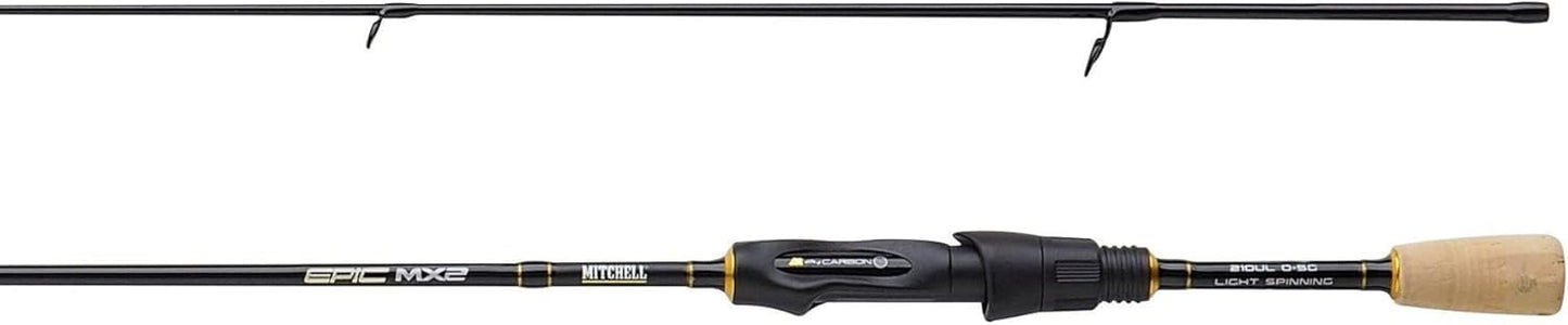 Leichte Spinnrute EPIC MX2 für Süsswasserangeln, 2.1M, 2-12G