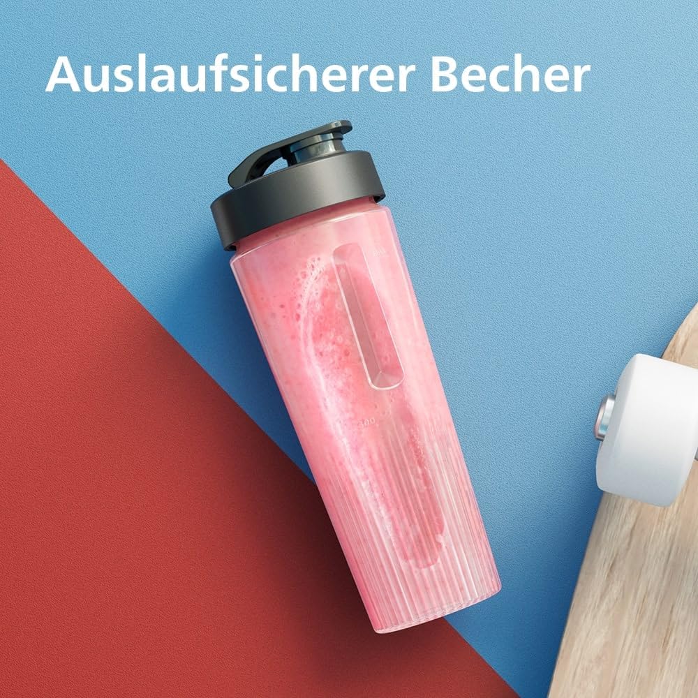 Blend & Go 3000 Smoothie Mixer mit ProBlend Technologie, Mini-Standmixer 350W